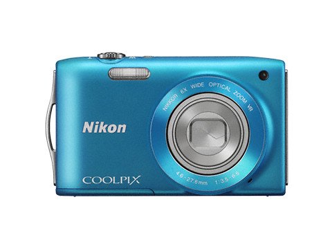 Nikon Coolpix S3300 Blue | Coolblue | Compactcamera's
