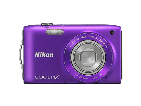 Nikon Coolpix S3300 Purple | Coolblue | Compactcamera's