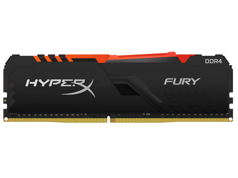 メモリー HyperX FURY DDR4 3200MHz 16GBx2 Kingston HyperX FURY 16GB DDR4 3200MHz CL16 DIMM RGB (1x16GB