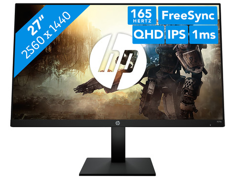 HP X27q QHD Gaming | Coolblue | Monitors