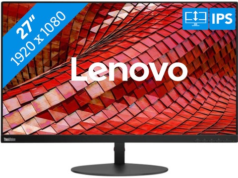 Lenovo ThinkVision T27i-10 | Coolblue | Monitors