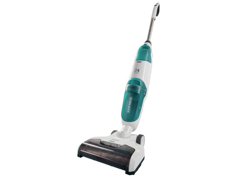 Autonomie 22 Min 65m2 Leifheit Regulus Aqua PowerVac - Aspirateur Laveur Sans Fil 2 En 1 Avec 3 Rouleaux