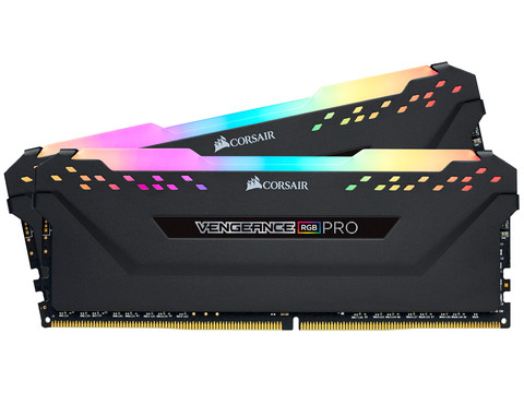 Corsair VENGEANCE® RGB PRO 32GB (2x16GB) DDR4 DRAM 2666MHz
