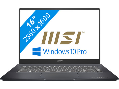 MSI Creator Z16 Hiroshi Fujiwara 本体 MSI Creator Z16 243NL Hiroshi Fujiwara Limited Edition | Coolblue