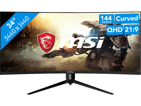 MSI Optix MAG342CQR | Coolblue | Monitoren