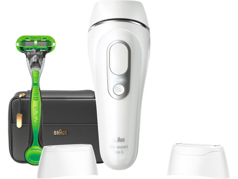 BRAUN Silk・expert Pro5 Braun Silk-expert Pro 5 Depiladora laser mulher/homem luz de