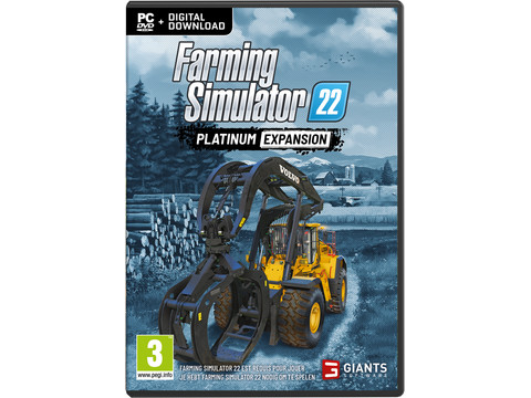 Farming Simulator 22 : Platinum Expansion - Jeu PC Neuf Sous Blister - Version Française - Simulation Agricole