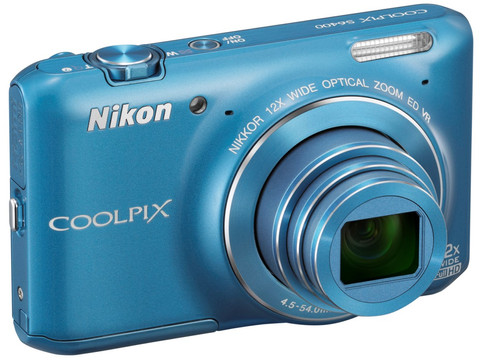 Nikon Coolpix S6400 Blue | Coolblue | Compactcamera's