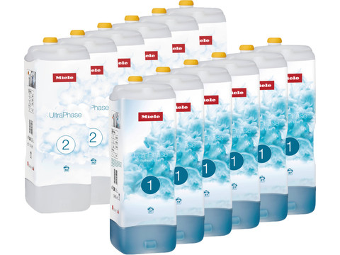 Miele Set UltraPhase Refresh Elixir 1 & 2 (12 bottles) - Year Pack