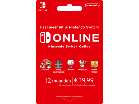 Gift Card Nintendo Switch Online Gift Nintendo Online Subscription