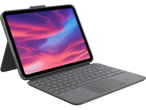 Logitech Combo Touch Apple iPad (2025/2022) Étui Clavier AZERTY | Coolblue | Étuis pour tablettes
