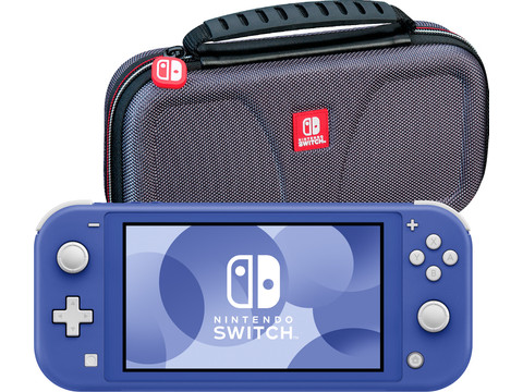 Nintendo Switch Lite Blauw + Bigben Beschermtas | Coolblue | Consoles