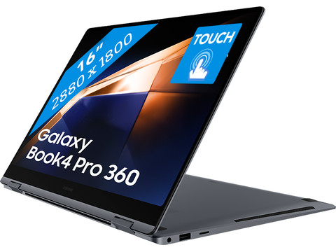 Samsung Galaxy Book4 Pro 360 NP960QGK-KG1NL | Coolblue | Laptops