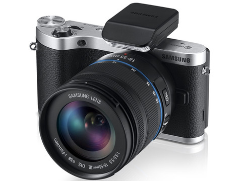 Samsung NX300 + 18-55mm zwart | Coolblue | Systeemcamera's