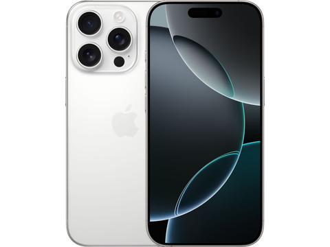 Apple iPhone 16 Pro 128GB White Titanium | Coolblue | Mobiele