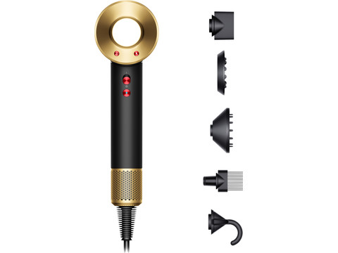 Dyson Supersonic Onyx Zwart/Goud | Coolblue | Fohns