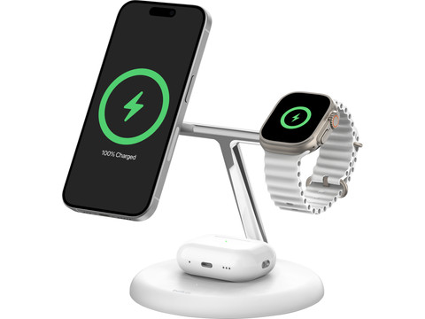 Charging Dock Magsafe Stand Belkin BELKIN 2-IN-1 QI MAGSAFE PHONE