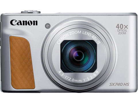 Canon PowerShot SX740HS Lite Zilver | Coolblue | Compactcamera's