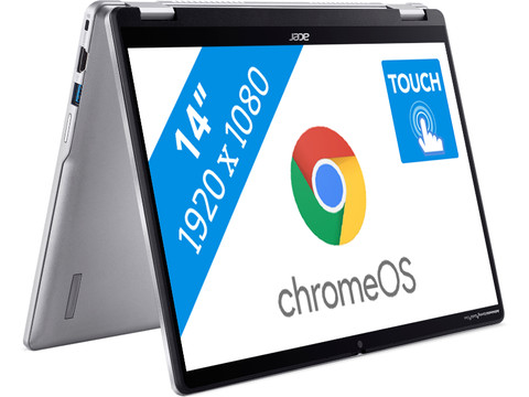 Acer Chromebook Spin 314 (CP314-2HN-C9H2) AZERTY | Coolblue | Laptops