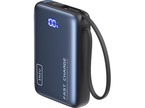 INIU Banco de energía, 20000mAh 65W compacto USB C portátil cargador