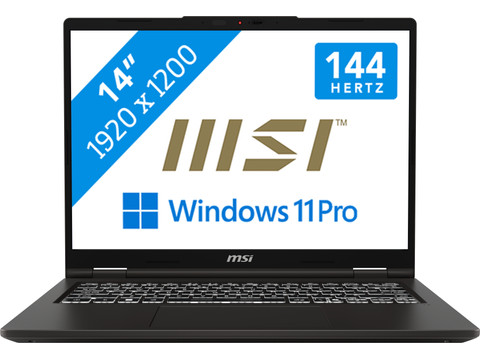 MSI Venture 14 AI A2HMG-021NL QWERTY | Coolblue | Laptops
