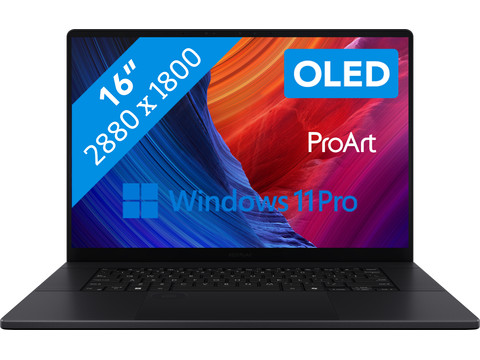 ASUS ProArt P16 OLED Copilot+PC H7606WP-RJ075X QWERTY | Coolblue