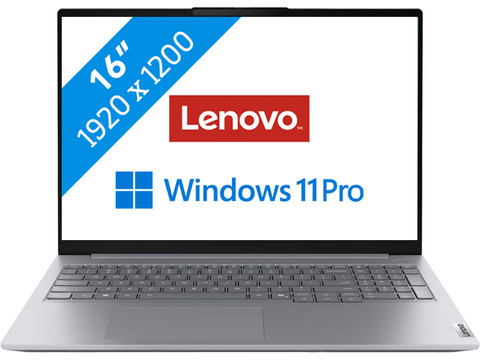 Lenovo ThinkBook 16 G8 IRL - 21SH0051MH QWERTY | Coolblue | Laptops