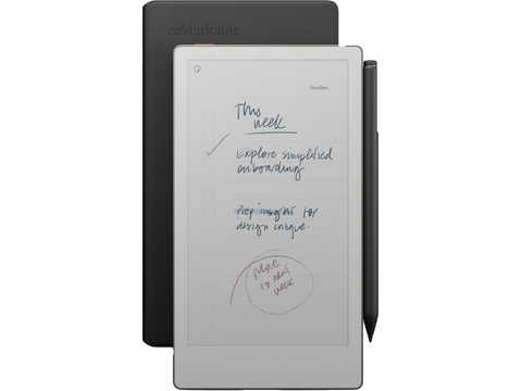 reMarkable Paper Pro Move met Book Case Leer Zwart | Coolblue