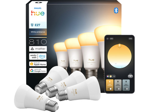 Philips Hue white ambiance A60 4個セット 2211622