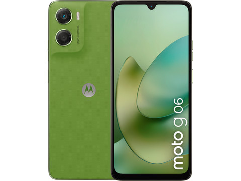 Motorola Moto G06 256GB Tendril Green 4G | Coolblue | Mobile phones
