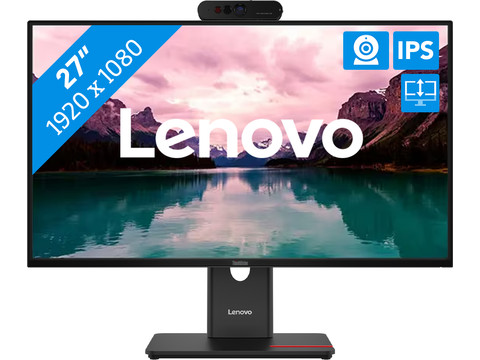 Lenovo ThinkVision T27-40 27型IPSモニター新品 Lenovo ThinkVision T27-40 + MC60 Webcam | Coolblue | Monitors