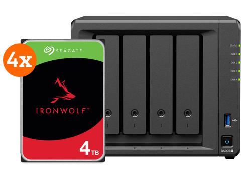 Synology DS925+ + Seagate IronWolf 4TB 4-pack | Coolblue | NAS