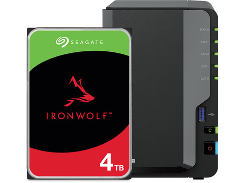 Synology DS225+ + Seagate IronWolf 4TB | Coolblue | NAS