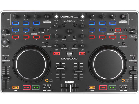 DENON MC-2000 DJコントローラー Serato対応 Denon MC2000 | Coolblue | DJ controllers