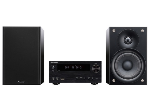 Pioneer X-HM51 ミニコンポ Bluetooth対応 Pioneer X-HM51 Zwart | Coolblue | Stereo sets