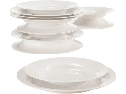 Maxwell & Williams Cashmere Granen Bowl/Soep Kom, Fine Bone China, Wit, 15,5 cm