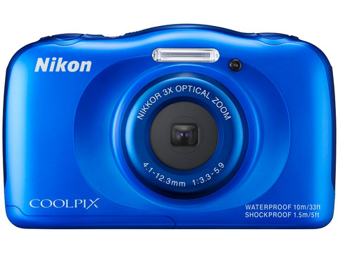 Nikon coolpix S33 （良品） Nikon Coolpix S33 blauw | Coolblue | Compactcamera's