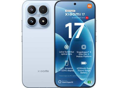 Xiaomi 17 512GB Blue 5G | Coolblue | Mobile phones