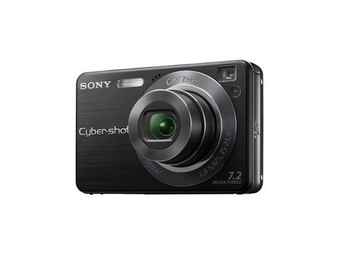 Sony Cybershot DSC-W120 Black | Coolblue | Compactcamera's