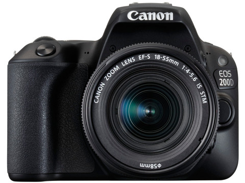 Canon EOS 200D 一眼レフカメラ Canon EOS 200D Zwart + 18-55mm IS STM | Coolblue