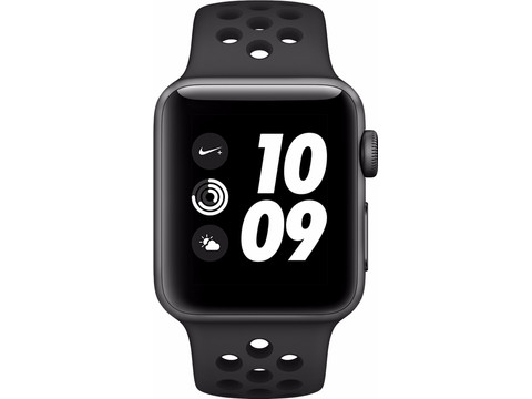 Apple Watch Series Nike+ 38 mm Gris sidéral Aluminium Bracelet