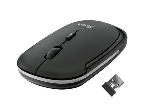 MacAlly BTEZMOUSEBAT-B Oplaadbare Draadloze Muis