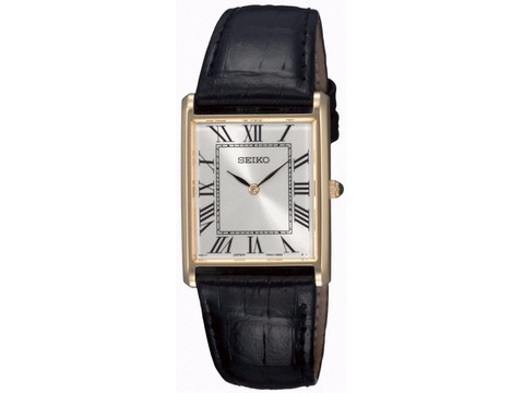 Horlogespecialist Horloge Horloge Heren Rechthoekig Shop Groot