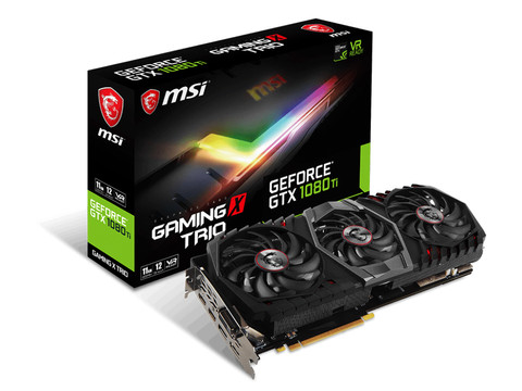 MSI GeForce GTX 1080 Ti Gaming X Trio 11GB D5X Coolblue Video