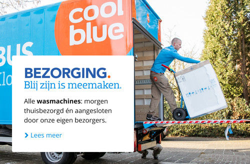 Wasmachine bezorging