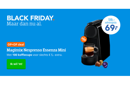 Black Friday deal Nespresso