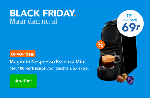 Black Friday deal Nespresso