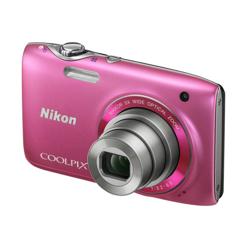 Nikon COOLPIX クールピクス S3100 ピンク コンデジ y2k Nikon Coolpix S3100 Pink | Coolblue | Compactcamera's