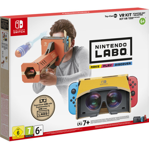 Nintendo Labo: VR package - Starter kit + blaster | Coolblue | Games