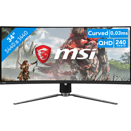 MSI MPG 341CQPX QD-OLED Curved